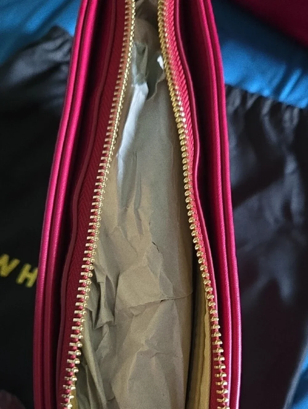 White Elm Fuchsia Crossbody Bag